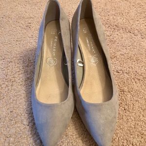 Never Worn Gray Heels